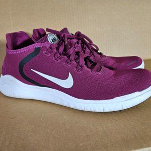 Nike Free RN 2020 True Berry/Silver Running Shoes Women Size 10 942837-604